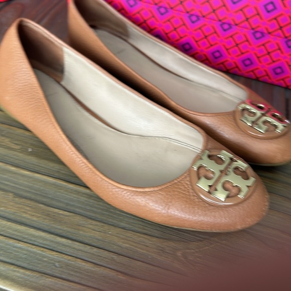 Tory Burch Claire Ballet Flat Sz 8 - Picture 5 of 5
